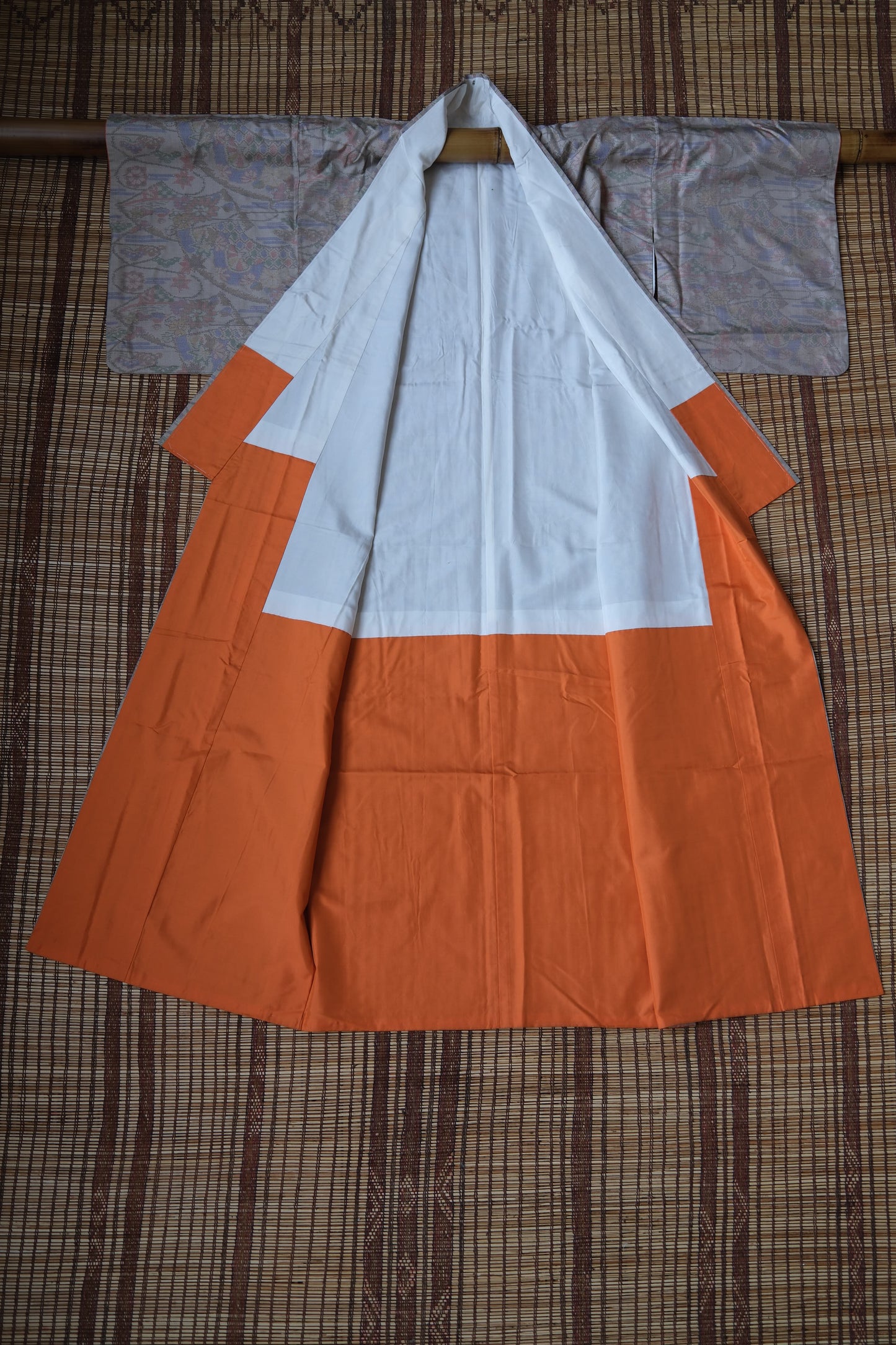 Vintage Kimono: Cherry Blossoms, Fans, & Foliage