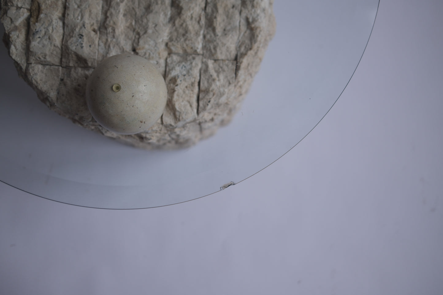 Mactan Stone Side Table by Magnussen Ponte, c. 1980s