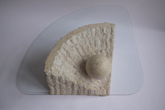 Mactan Stone Coffee Table by Magnussen Ponte, c. 1980s