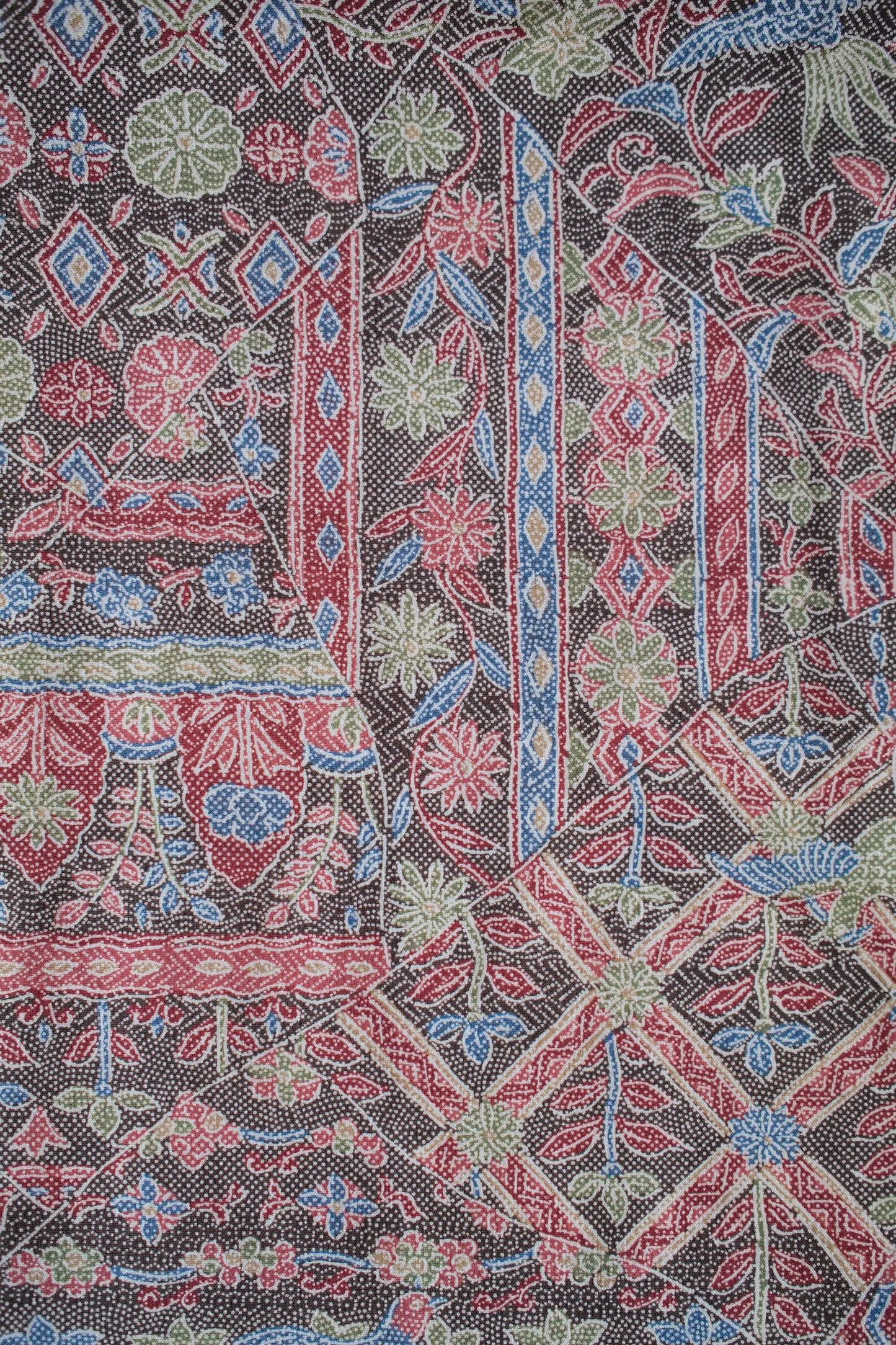 Vintage Kimono: Indonesian-Influenced Pattern