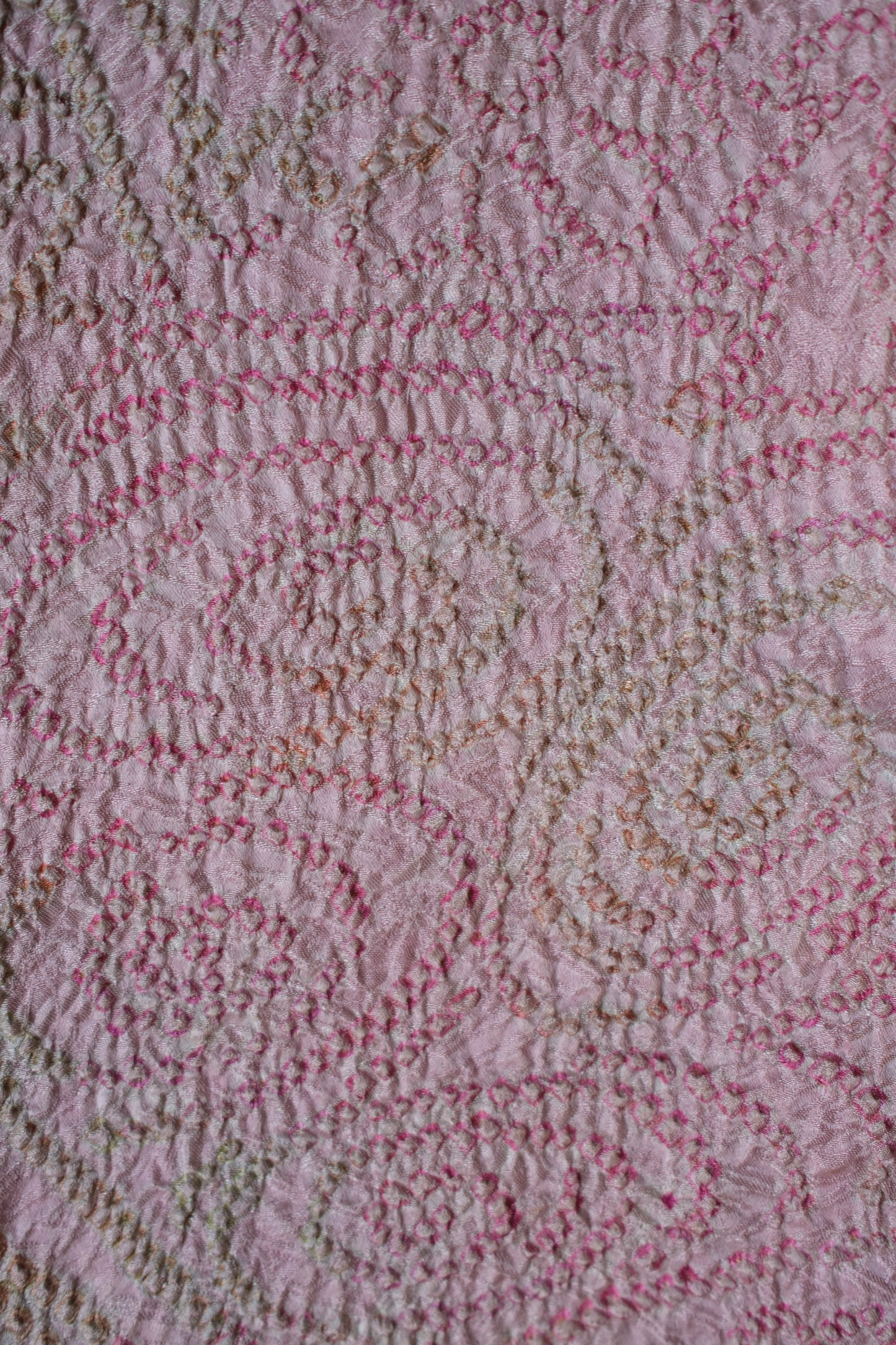 Vintage Haori: Pastel Shibori