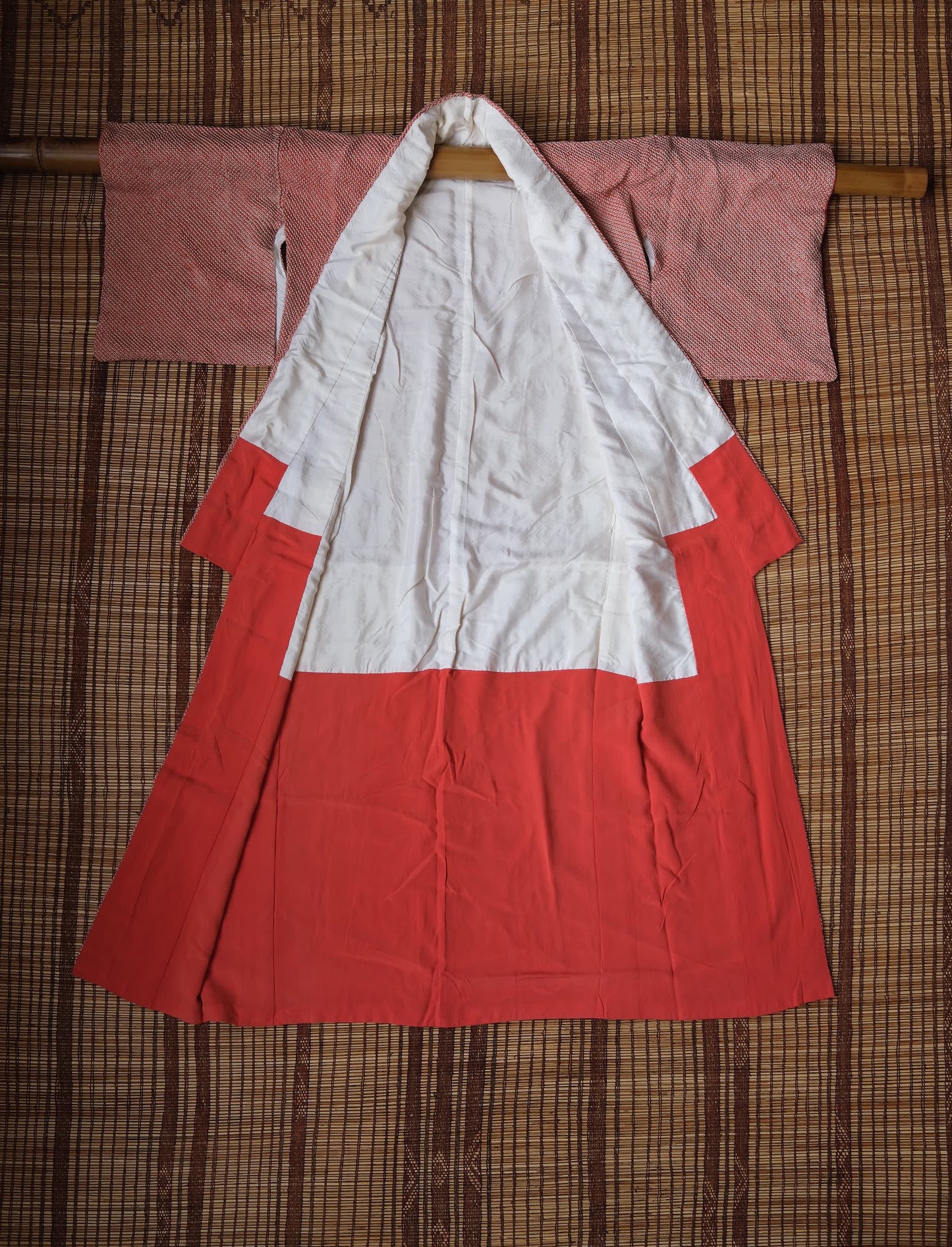 Vintage Kimono: Persimmon Shibori
