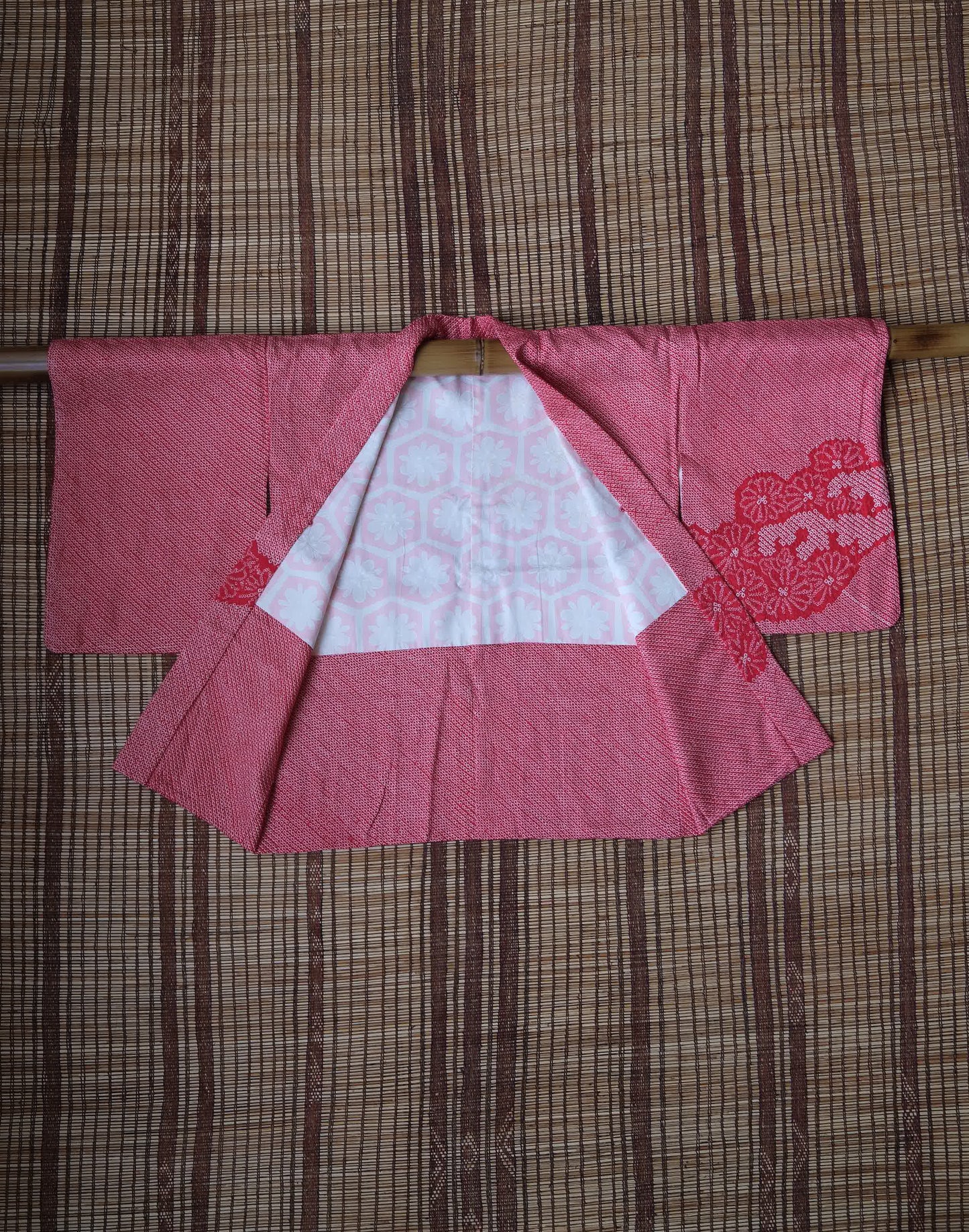 Vintage Haori: Red Shibori