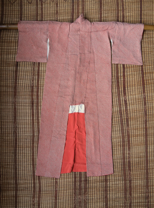 Vintage Kimono: Persimmon Shibori