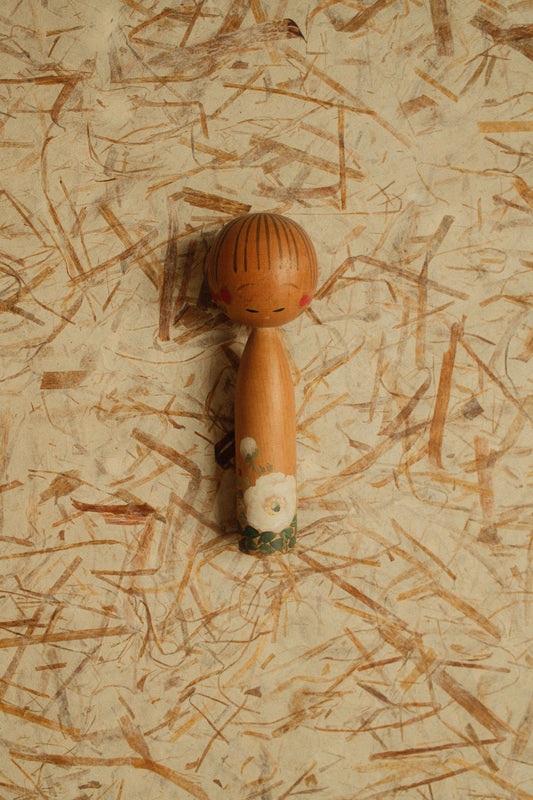 Kokeshi Doll by Okamoto Usaburō (Sōsaku, Gunma Prefecture)