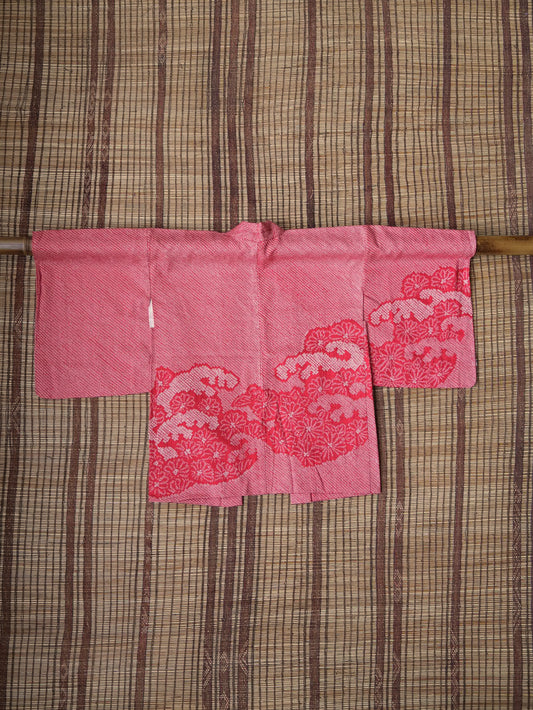 Vintage Haori: Red Shibori