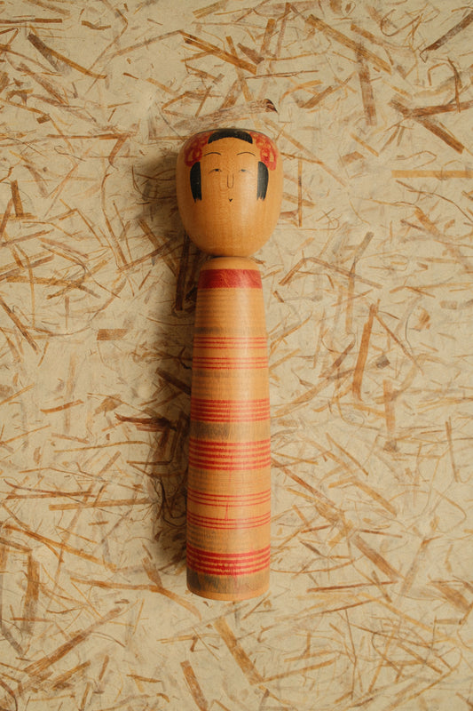 Kokeshi Doll by Sato Zenji (Naruko-Kei, Miyagi Prefecture)