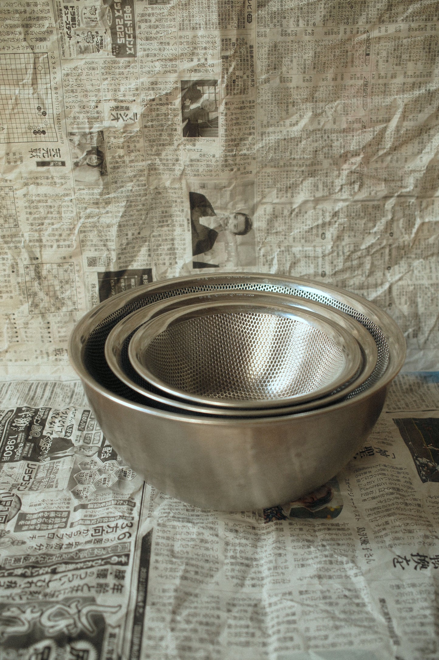 Sori Yanagi Stainless Steel Bowls & Colanders