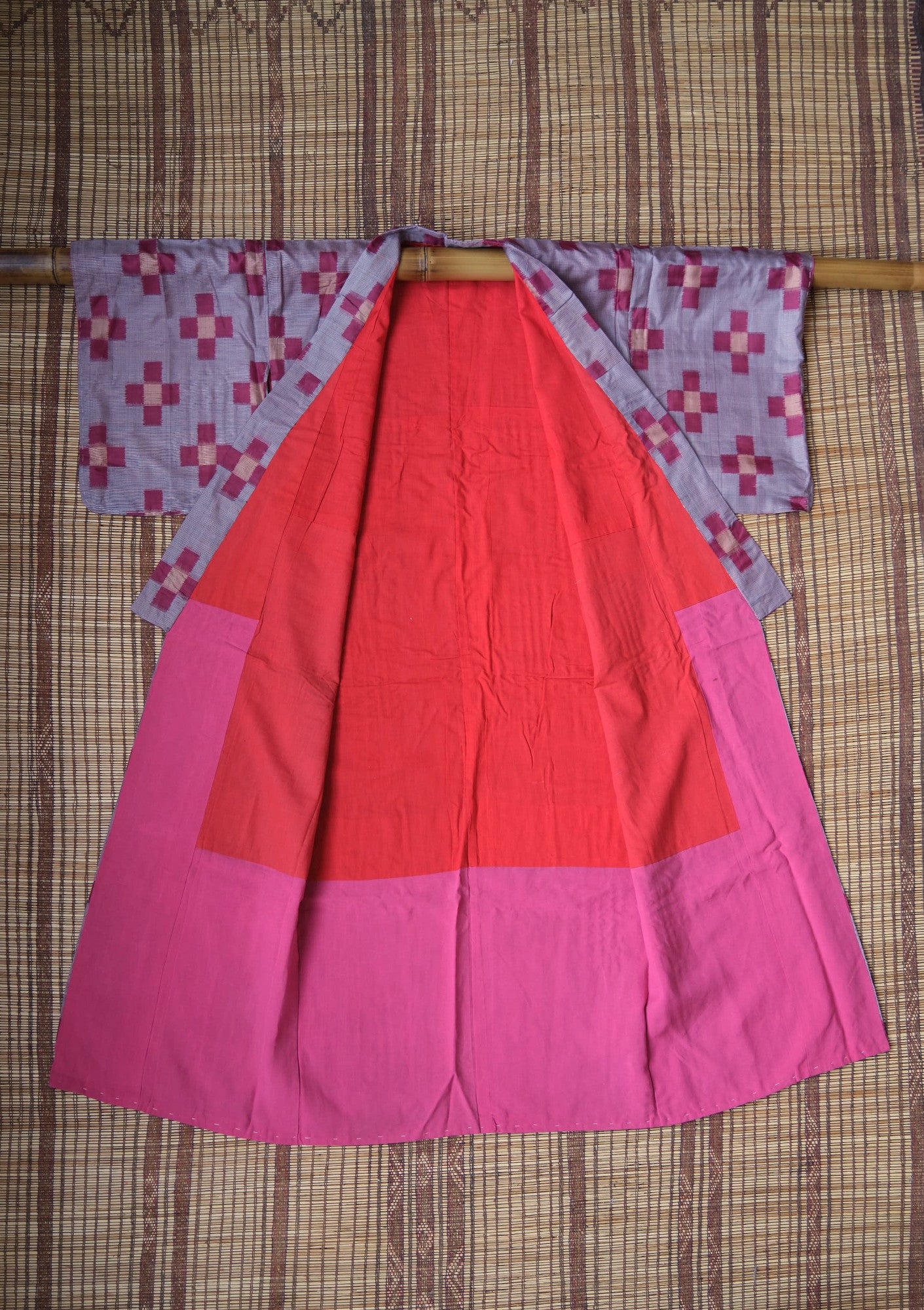 Vintage Kimono: Kasuri Ikat